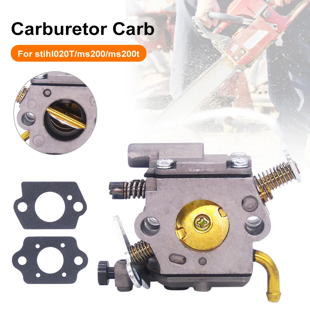 Карбюратор для Stihl 020 020 020T MS200 MS200T, запчасти для бензопилы, карбюратор с монтажной прокладкой, садовые электроинструменты
Карбюратор для Stihl 020 020 020T MS200 MS200T, запчасти для бензопилы, карбюратор с монтажной прокладкой, садовые электроинструменты
