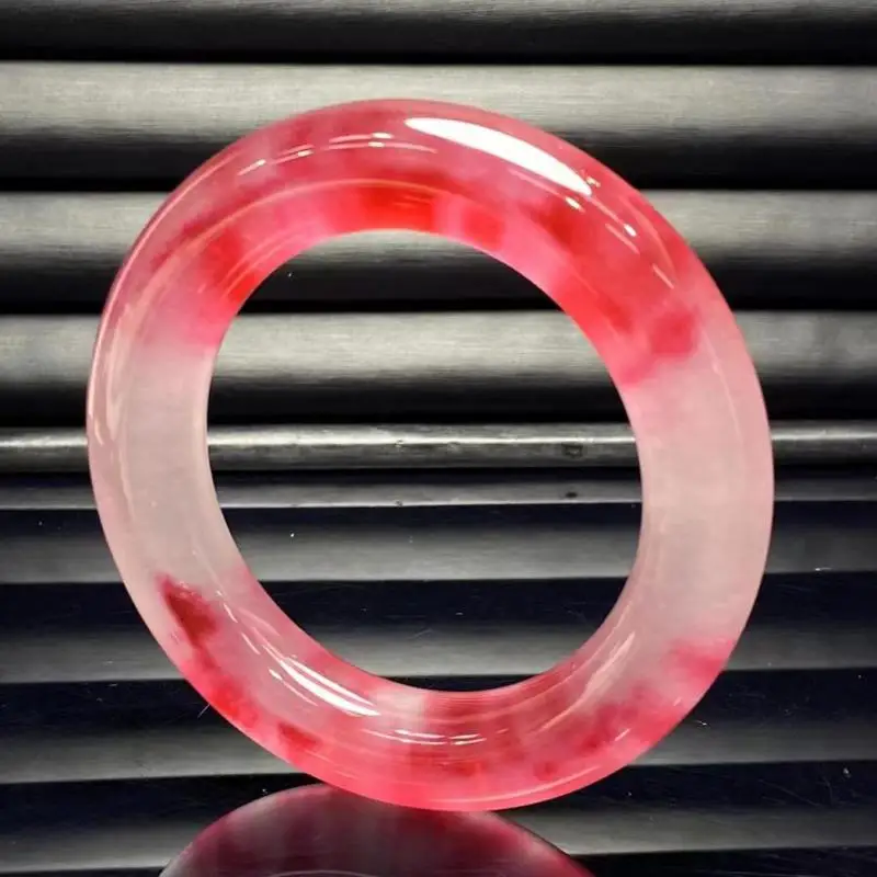 Natural Myanmar Jadeite Ice Floating Red Flower Jade Bangle Round Bracelet Women Fine Jewelry Certified Burma Jades Stone Bangle
Natural Myanmar Jadeite Ice Floating Red Flower Jade Bangle Round Bracelet Women Fine Jewelry Certified Burma Jades Stone Bangle