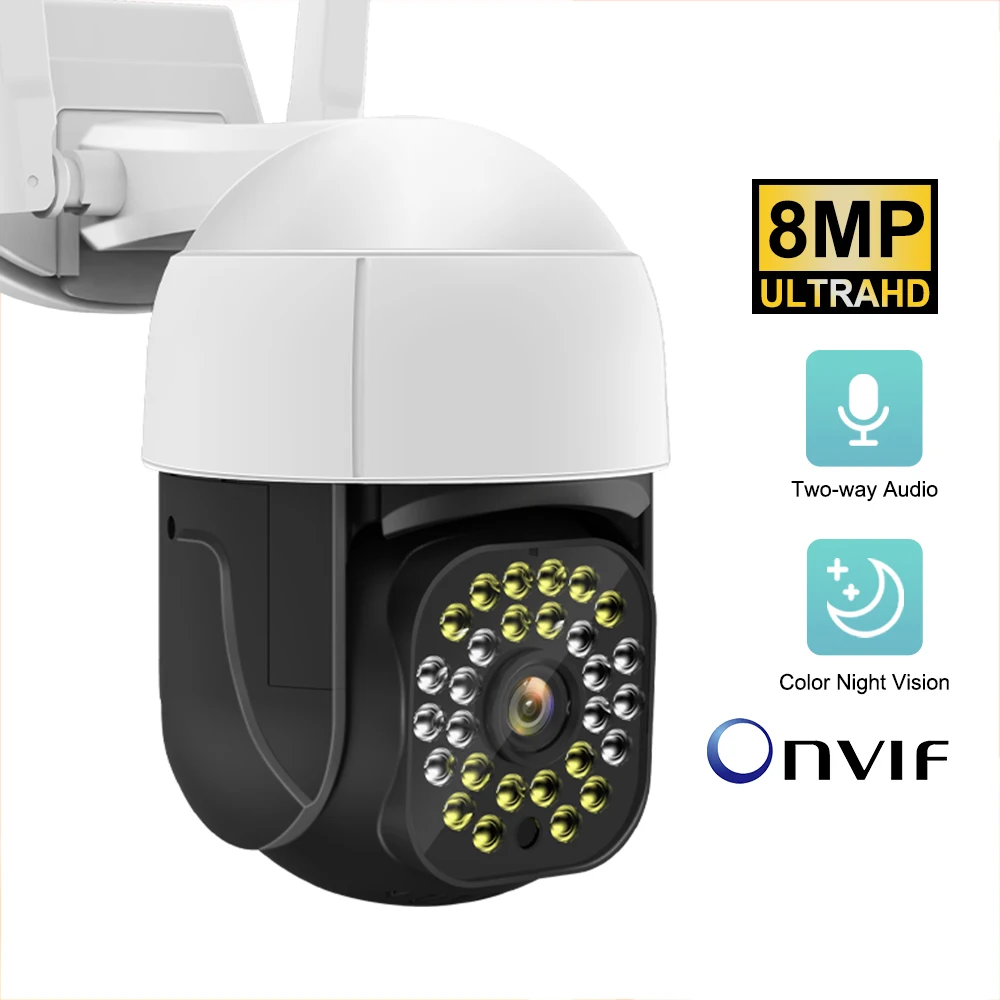 8MP PTZ IP Camera WiFi 5MP Video Surveillance Security Camera Outdoor CCTV Wireless Motion Detection H.265 P2P Audio WIFI Camera
8MP PTZ IP Camera WiFi 5MP Video Surveillance Security Camera Outdoor CCTV Wireless Motion Detection H.265 P2P Audio WIFI Camera