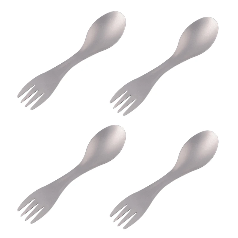 Top!-4X Pure Titanium Outdoor Camping Picnic Hiking Cookware Backpack Spork Spoon Fork
Top!-4X Pure Titanium Outdoor Camping Picnic Hiking Cookware Backpack Spork Spoon Fork