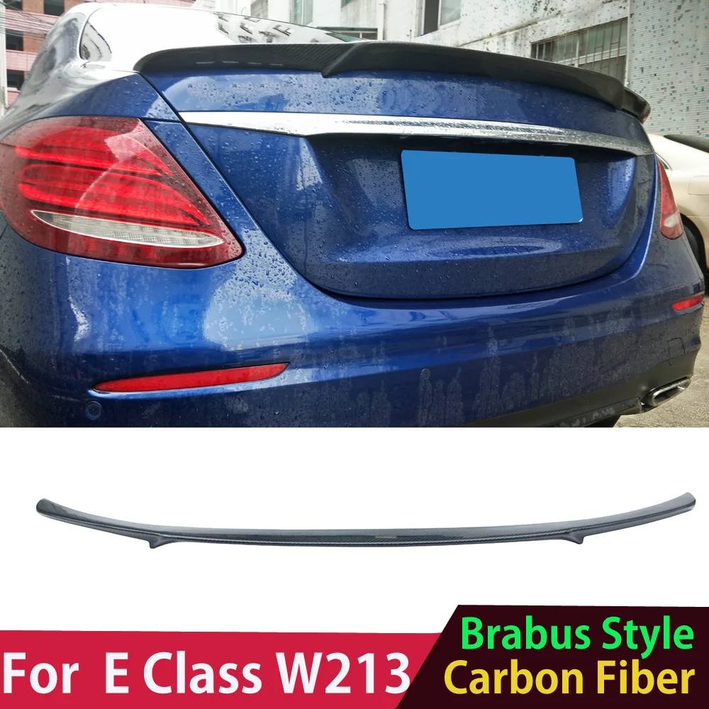 Brabus Style Carbon Fiber CF Rear Bumper Boot Trunk Lip Spoiler for Mercedes E Class W213 2016-2021 E300 E350 E400 4 Door Car
Brabus Style Carbon Fiber CF Rear Bumper Boot Trunk Lip Spoiler for Mercedes E Class W213 2016-2021 E300 E350 E400 4 Door Car