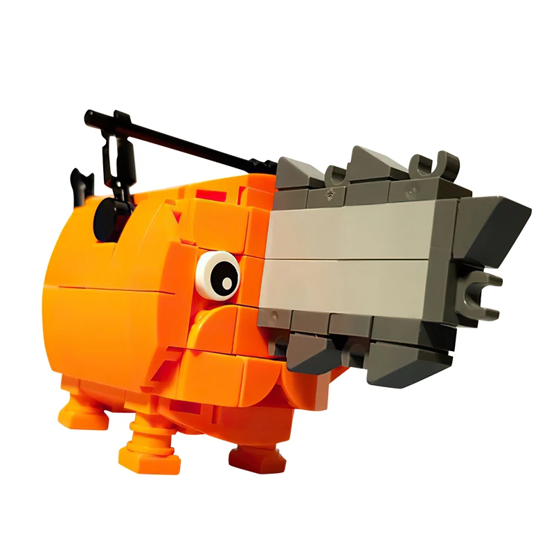 Moc Film And Television Series Chainsaw Man of Pochita Small Particles Puzzle Building Blocks Boys Toys Christmas Chainsaw Man
Moc Film And Television Series Chainsaw Man of Pochita Small Particles Puzzle Building Blocks Boys Toys Christmas Chainsaw Man