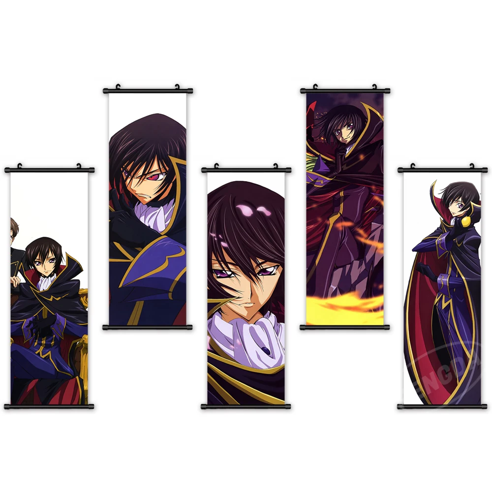 Hang Painting Modern Wall Artwork Lelouch of The Rebellion Picture Plastic Scroll Printed Anime Series Canvas Posters Home Decor
Hang Painting Modern Wall Artwork Lelouch of The Rebellion Picture Plastic Scroll Printed Anime Series Canvas Posters Home Decor