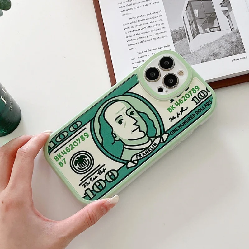 For IPhone 13 12 Pro 11 Pro Max TPU Phone Case for IPhone 7 Plus 8 X XR XS Max Fashion Cartoon Dollar Back Cover Silicon
For IPhone 13 12 Pro 11 Pro Max TPU Phone Case for IPhone 7 Plus 8 X XR XS Max Fashion Cartoon Dollar Back Cover Silicon