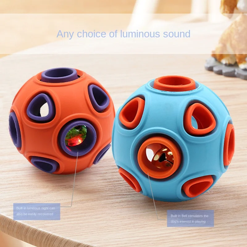 Dog Toys Interactive Sound Toys Pet Supplies Dog Toys Sound Lighting Bell Ball Multifunctional Pet Toys Dog Toys for Small Dogs
Dog Toys Interactive Sound Toys Pet Supplies Dog Toys Sound Lighting Bell Ball Multifunctional Pet Toys Dog Toys for Small Dogs
