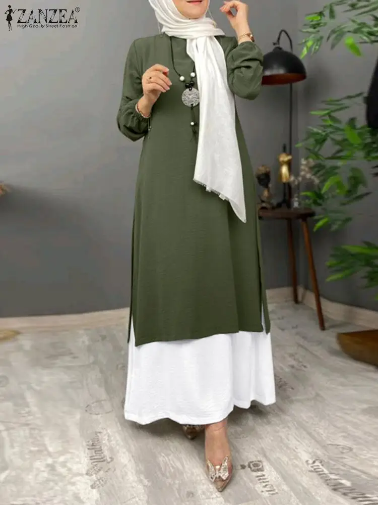 ZANZEA Women Vintage Maxi Dress Long Sleeve Patchwork Sundress Oversize Party Robe Muslim Abaya Hijab Vestido Isamic Clothing
ZANZEA Women Vintage Maxi Dress Long Sleeve Patchwork Sundress Oversize Party Robe Muslim Abaya Hijab Vestido Isamic Clothing
