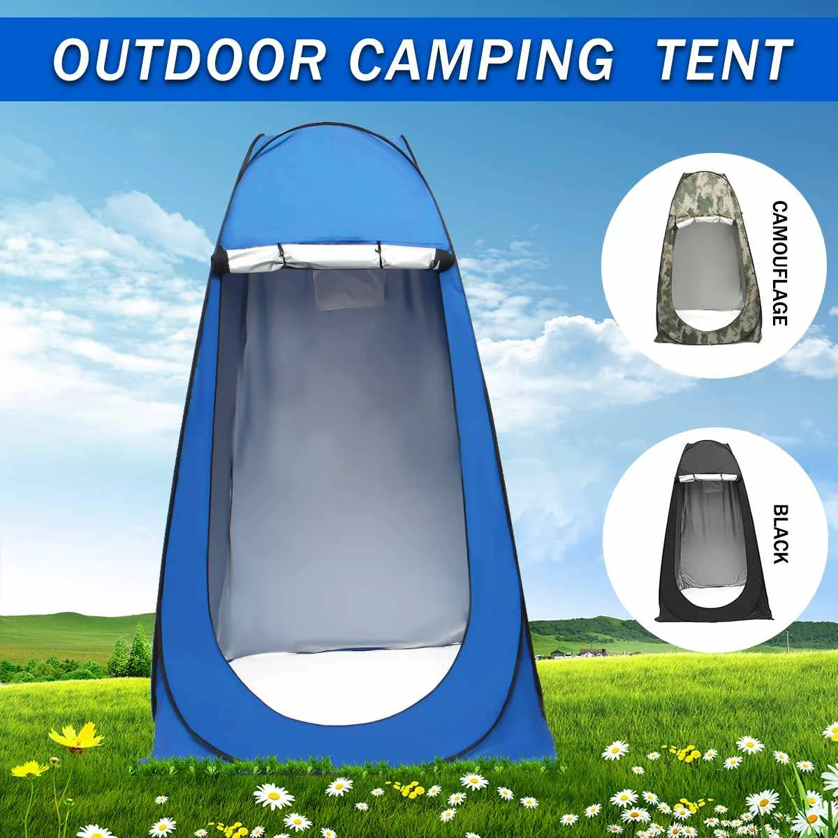 Summer tent for fishing 120x120x195cm Portable Shower Toilet Tent Camping tents Change BathRoom Automatic Opening Sun Shelter
Summer tent for fishing 120x120x195cm Portable Shower Toilet Tent Camping tents Change BathRoom Automatic Opening Sun Shelter