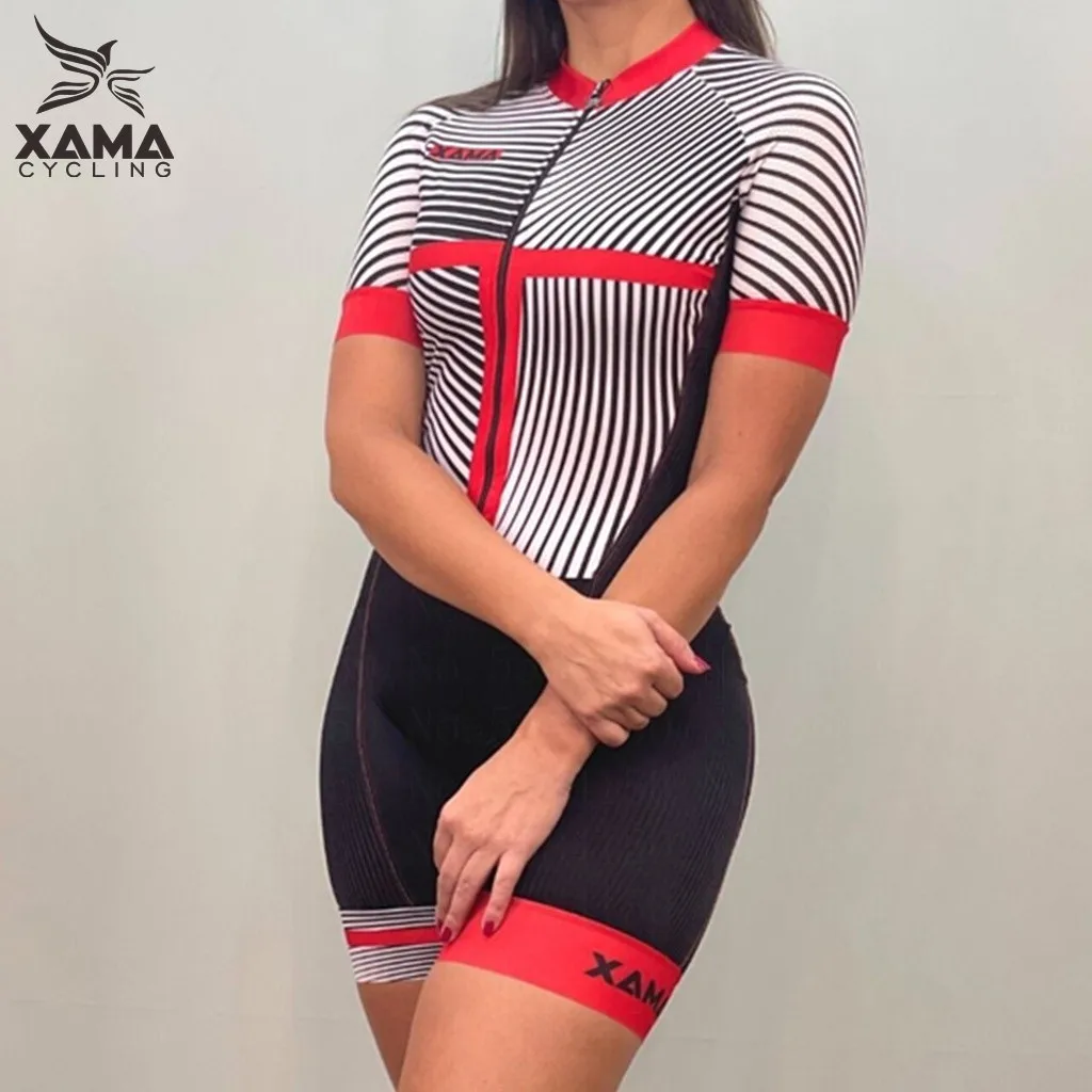 Brazil Cycling Jumpsuit Women's Short Sleeve Tri Suit Ropa Ciclismo Mujer Verano Bicicleta Skinsuit Swim Bike Run Triathlon Kits
Brazil Cycling Jumpsuit Women's Short Sleeve Tri Suit Ropa Ciclismo Mujer Verano Bicicleta Skinsuit Swim Bike Run Triathlon Kits