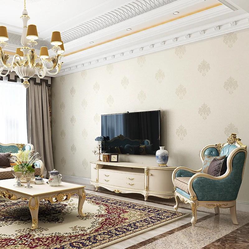 European wall cloth domestic high-grade jacquard seamless whole house modern mural cloth contracted rural small broken flower
European wall cloth domestic high-grade jacquard seamless whole house modern mural cloth contracted rural small broken flower