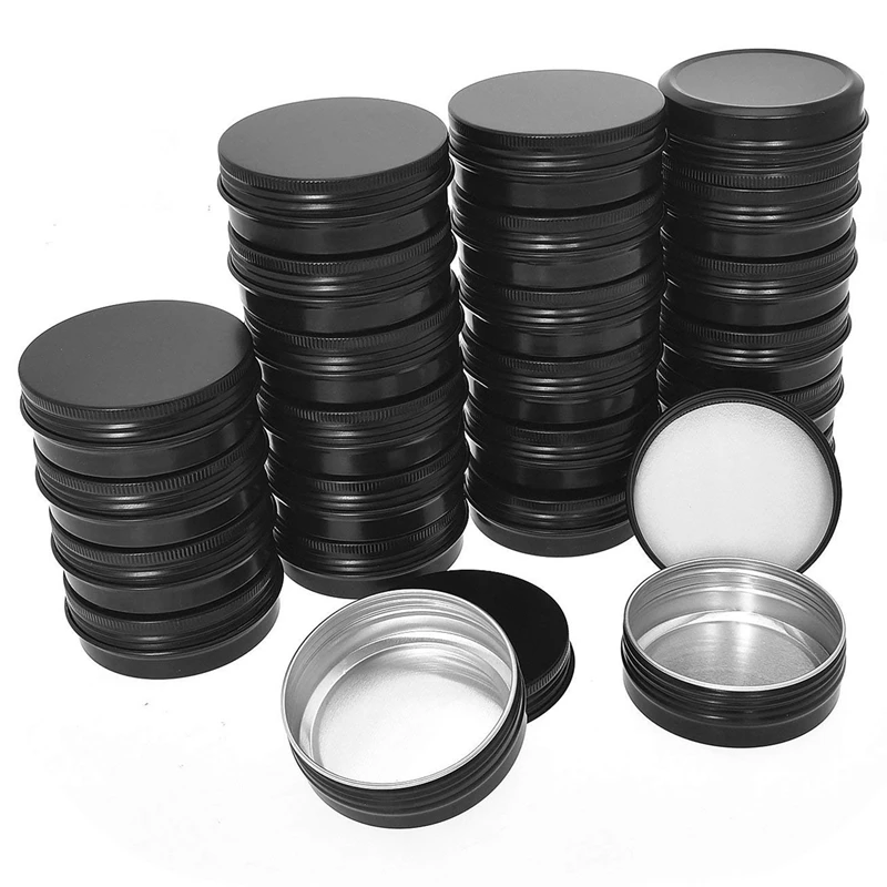 Aluminum Tin Cans - 24 Pack 2Oz / 60G Round Metal Container Screw Top Cans & 40 Pack 1Oz / 30G
Aluminum Tin Cans - 24 Pack 2Oz / 60G Round Metal Container Screw Top Cans & 40 Pack 1Oz / 30G