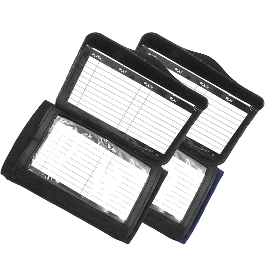 2 Pcs Wristband Play Card Training Equipment Playbook Bracket Touch Football Polyester Gear
2 Pcs Wristband Play Card Training Equipment Playbook Bracket Touch Football Polyester Gear