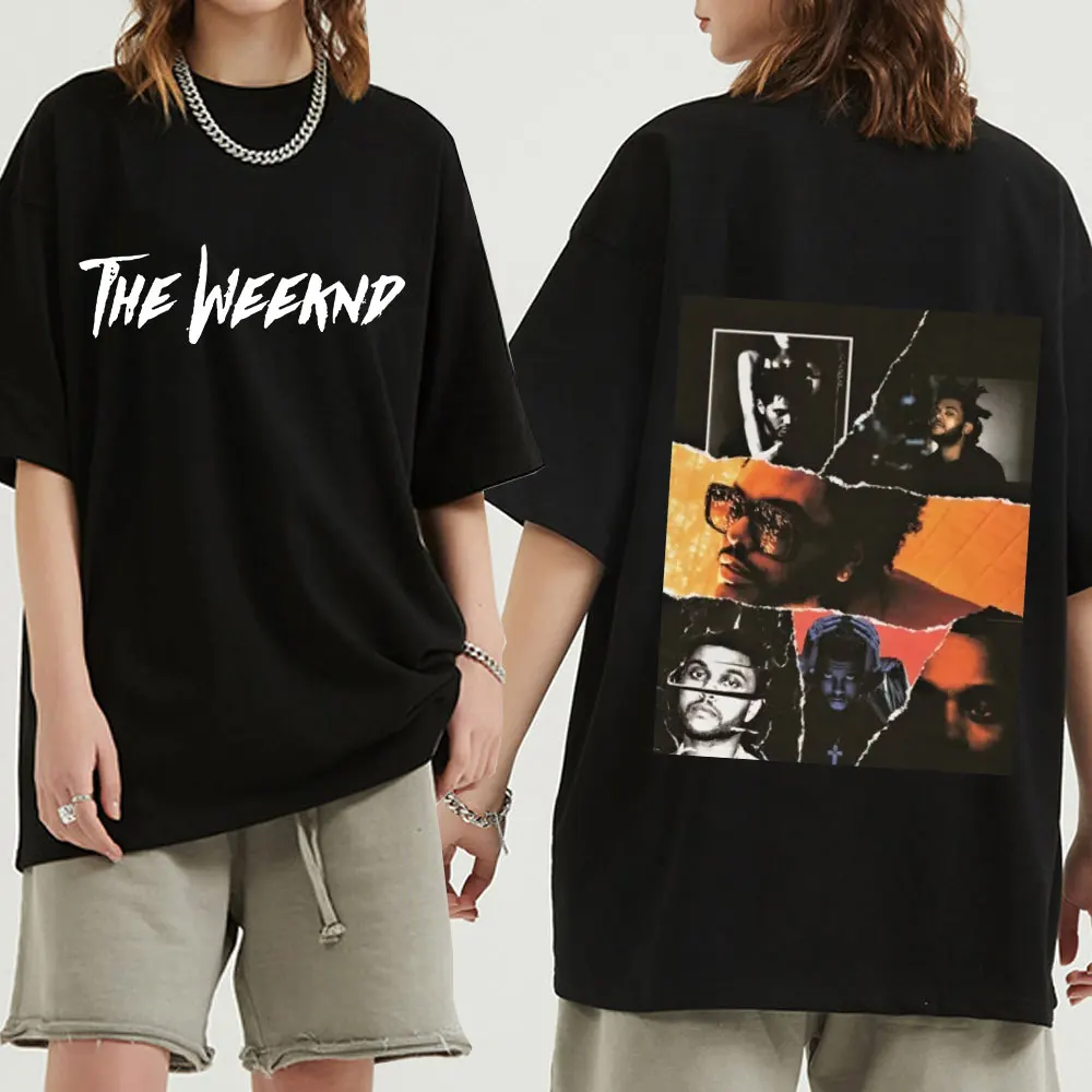 Винтажная черная футболка унисекс The Weeknd, мужские ретро футболки с двухсторонним принтом графики, Хлопковая мужская и женская футболка боль...
Винтажная черная футболка унисекс The Weeknd, мужские ретро футболки с двухсторонним принтом графики, Хлопковая мужская и женская футболка боль...