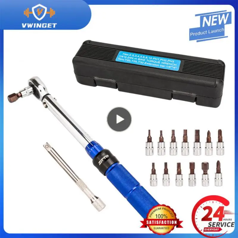 Digital Torque Wrench 2-24n. M Multitool Bicycle Torque Wrench Adjustable Torque Spanner Bicycle Accessorie 792g/set
Digital Torque Wrench 2-24n. M Multitool Bicycle Torque Wrench Adjustable Torque Spanner Bicycle Accessorie 792g/set