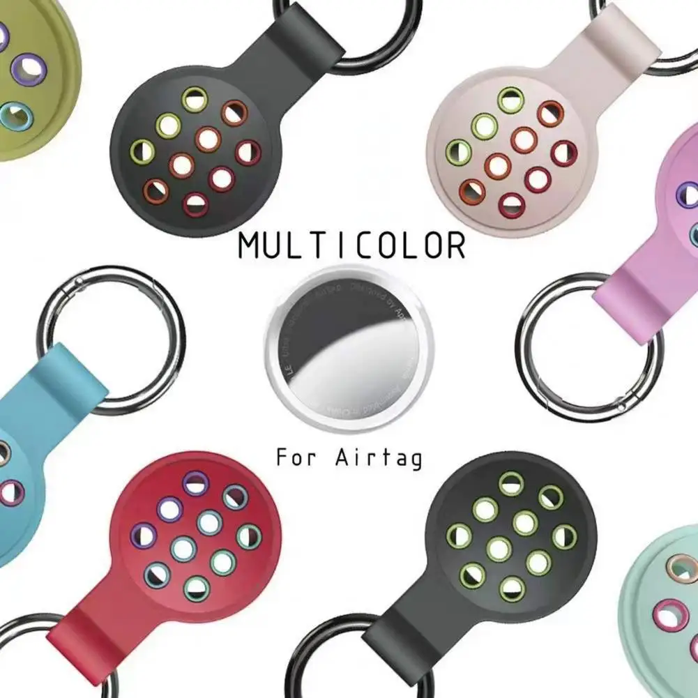 For Apple Airtags Case Portable Keychain Shockproof Tracker Protective Cover Silicone Locator Tracker Protector Cover forAirTags
For Apple Airtags Case Portable Keychain Shockproof Tracker Protective Cover Silicone Locator Tracker Protector Cover forAirTags