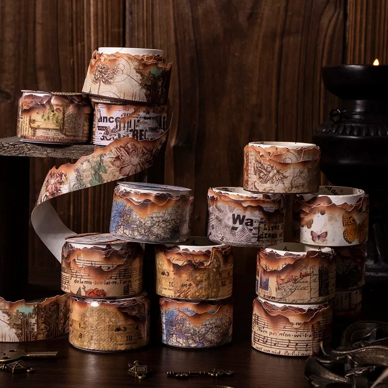 Vintage Washi Tape Flame Craft Decorative Tape Diary Journal DIYScrapbooking
Vintage Washi Tape Flame Craft Decorative Tape Diary Journal DIYScrapbooking