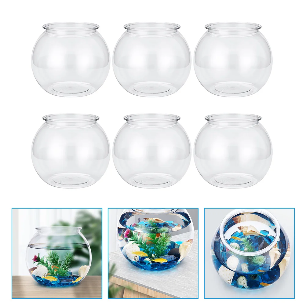 Tank Bowls Bowl Pot Hydroponic Betta Plastic Vase Terrarium Transparent Planter Holder Containers Clear Candy Home Round Falling
Tank Bowls Bowl Pot Hydroponic Betta Plastic Vase Terrarium Transparent Planter Holder Containers Clear Candy Home Round Falling
