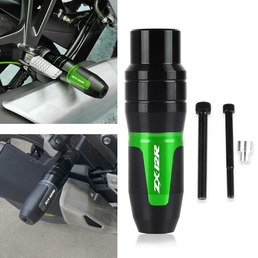 For Kawasaki ZX12R ZX 12R 2000-2005 2002 2003 2004 Accessories Motorcycle Aluminum Crash Pads Exhaust Sliders Crash Protector
For Kawasaki ZX12R ZX 12R 2000-2005 2002 2003 2004 Accessories Motorcycle Aluminum Crash Pads Exhaust Sliders Crash Protector