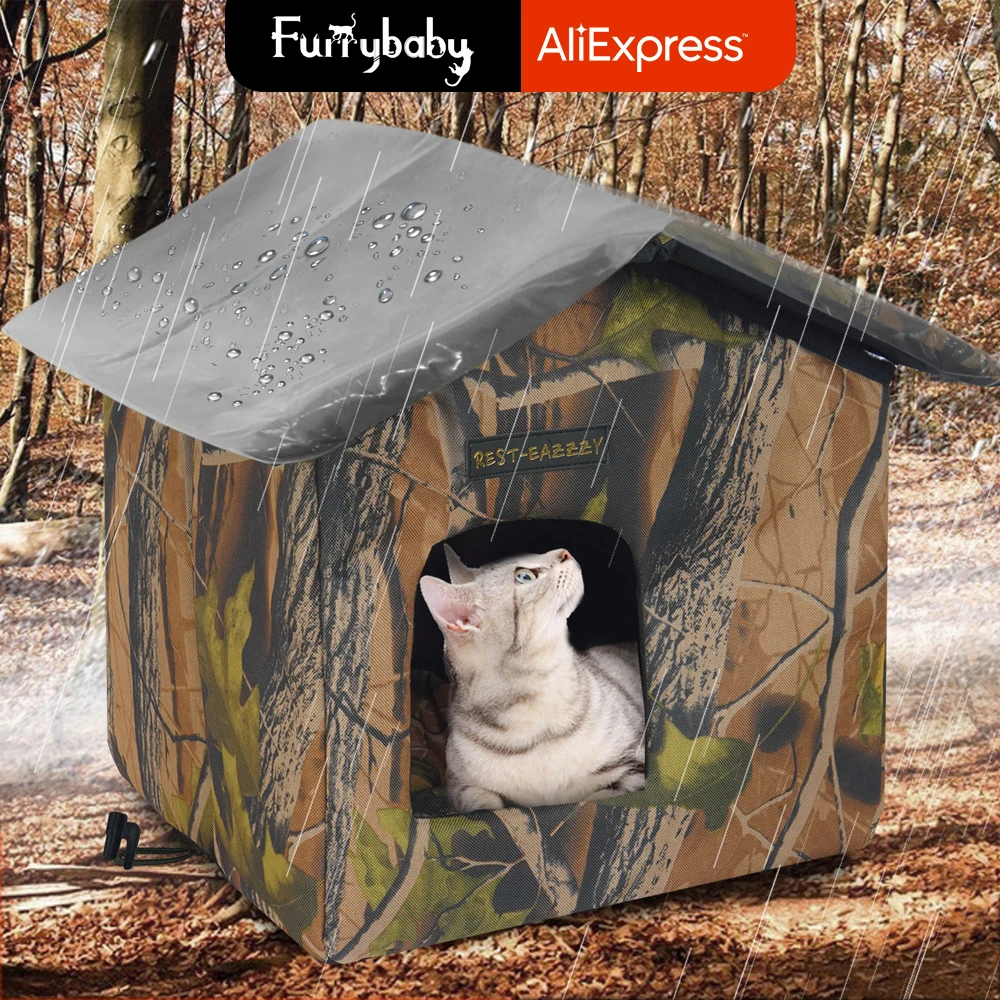 Cats House Waterproof Outdoor Thickened Keep Warm Pet Cat Cave Beds Nest Foldable Washable For Small Dogs Puppy Pets Supplies
Cats House Waterproof Outdoor Thickened Keep Warm Pet Cat Cave Beds Nest Foldable Washable For Small Dogs Puppy Pets Supplies