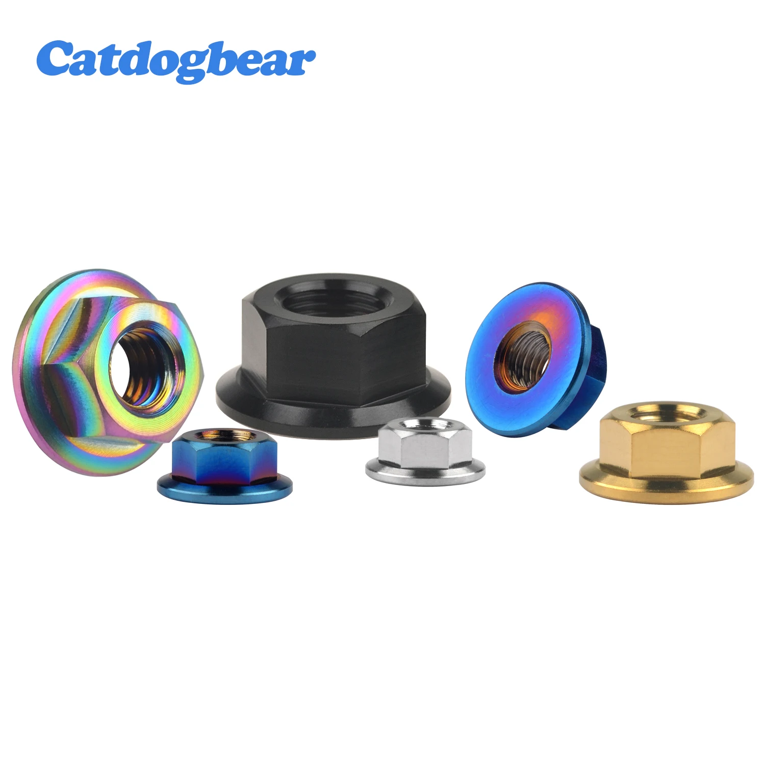 Catdogbear 6 шт. титановый M12 pitch1.25мм Стандартный DIN6923 метрический Gr5 Сплав Шестигранная головка гайки фланец для велосипедного тормоза
Catdogbear 6 шт. титановый M12 pitch1.25мм Стандартный DIN6923 метрический Gr5 Сплав Шестигранная головка гайки фланец для велосипедного тормоза