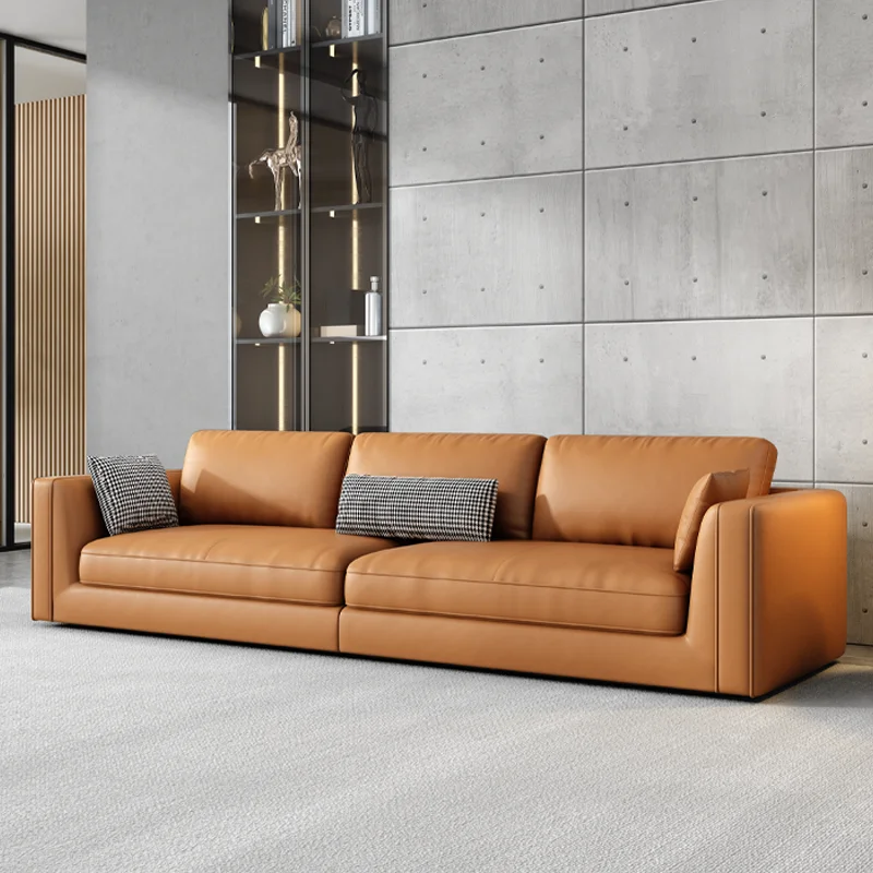 Gujia home office sofa business simple modern Italian three-person leather office sofa reception coffee table
Gujia home office sofa business simple modern Italian three-person leather office sofa reception coffee table
