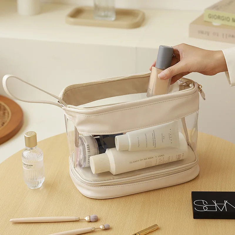 Brush Female Toiletry Bag Essential Cosmetic Makeup Bag Layer Clear Storage Double Women Large Capacity Bag Travel For
Brush Female Toiletry Bag Essential Cosmetic Makeup Bag Layer Clear Storage Double Women Large Capacity Bag Travel For