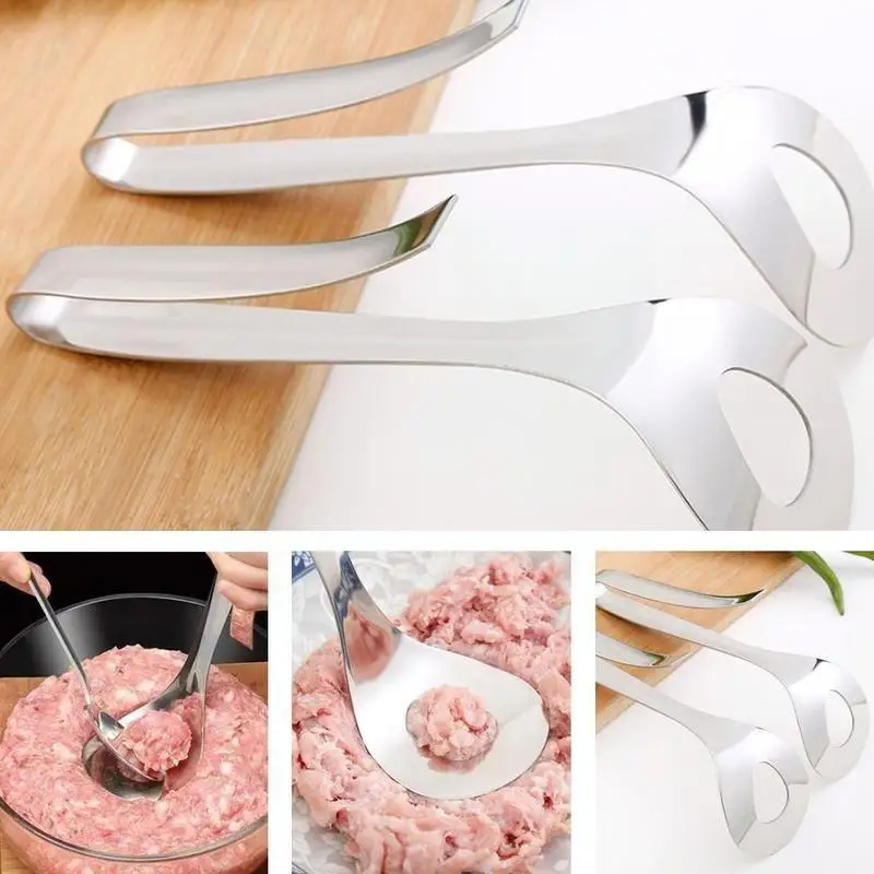 2 in 1 Meatball Maker Spoon With spoon Stainless Steel Non-Stick Creative Meatball Maker Cooking Tools Kitchen Accessorie New
2 in 1 Meatball Maker Spoon With spoon Stainless Steel Non-Stick Creative Meatball Maker Cooking Tools Kitchen Accessorie New