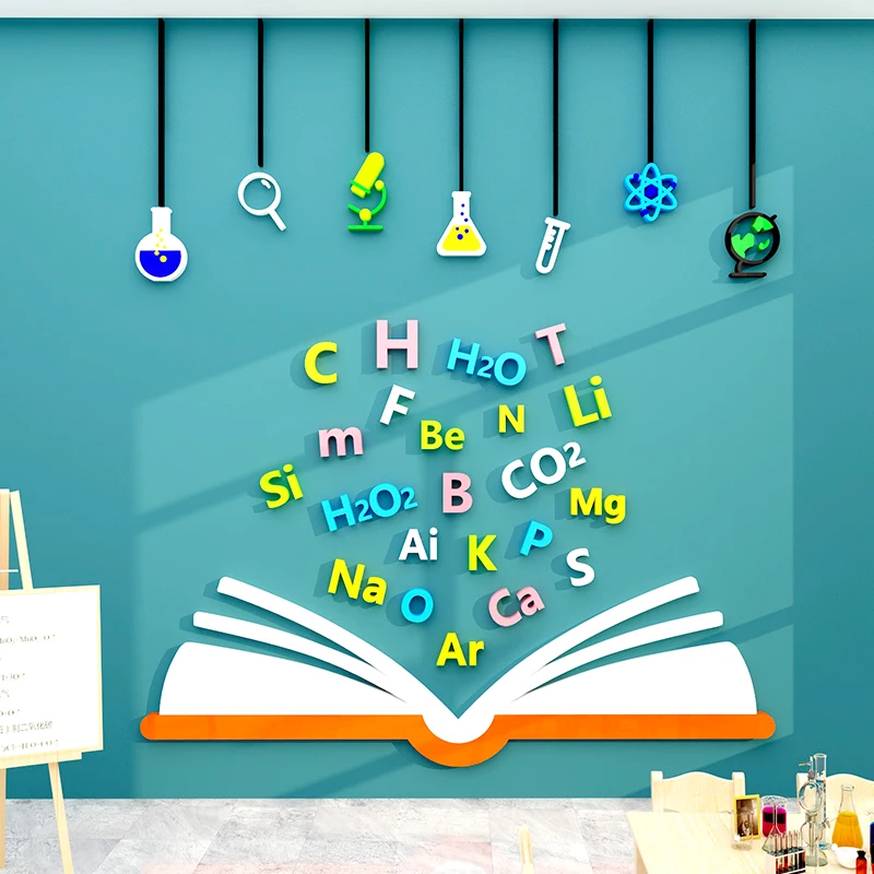 WS273 walls stickers of kindergarten science areas physical and cultural elements Training institutions create the environment.
WS273 walls stickers of kindergarten science areas physical and cultural elements Training institutions create the environment.