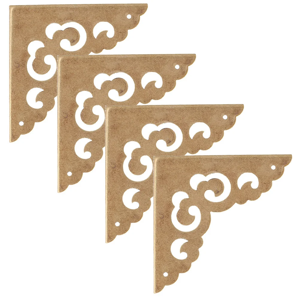 4 Pcs Protective Corner Case Protectors Metal Edges Retro Guard Guards Furniture Box Brass Cabinet
4 Pcs Protective Corner Case Protectors Metal Edges Retro Guard Guards Furniture Box Brass Cabinet