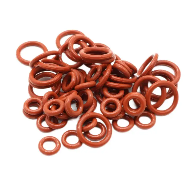 OD 15-80mm * grubość (CS) 4mm czerwony silikonowy o-ring Food Grade pierścień uszczelniający wodoodporny i izolowany 5-100 sztuk
OD 15-80mm * grubość (CS) 4mm czerwony silikonowy o-ring Food Grade pierścień uszczelniający wodoodporny i izolowany 5-100 sztuk