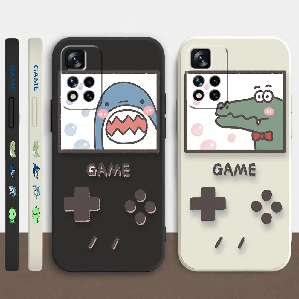 Phone Case For Redmi Note 12 11 11T 11R 11S 10 9T 8 7S PRO PLUS 4G 5G Case Fundas Cqoues Shell Capa Game Cartoon Shark Dinosaur
Phone Case For Redmi Note 12 11 11T 11R 11S 10 9T 8 7S PRO PLUS 4G 5G Case Fundas Cqoues Shell Capa Game Cartoon Shark Dinosaur