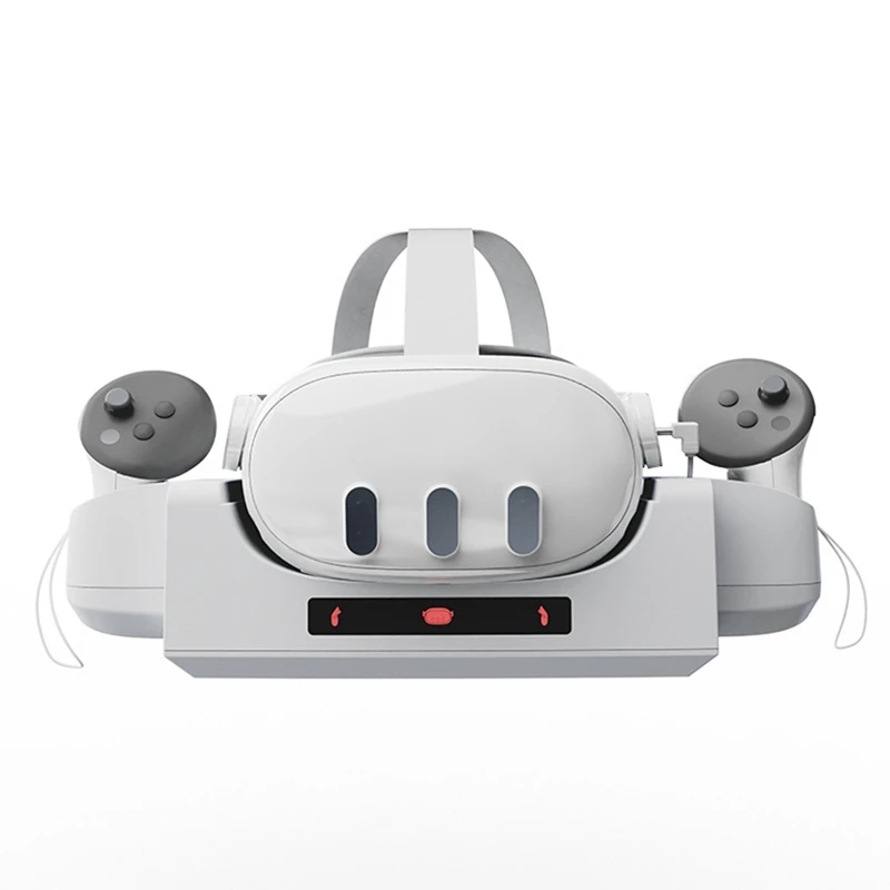 Подставка для зарядного устройства для Meta Quest 3, аксессуары, настенный монтаж VR, док-станция для зарядки + стойка для хранения гарнитуры VR
Подставка для зарядного устройства для Meta Quest 3, аксессуары, настенный монтаж VR, док-станция для зарядки + стойка для хранения гарнитуры VR