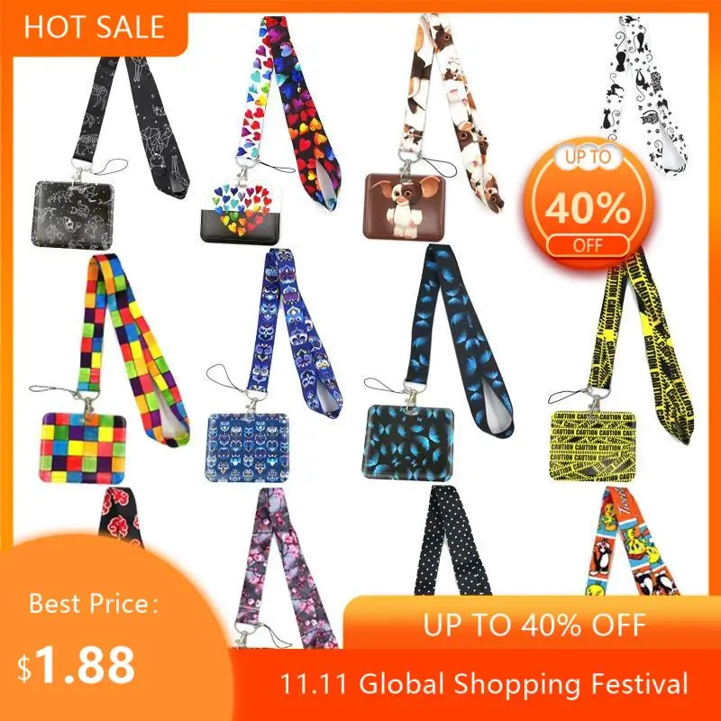 Lanyard Credit Card ID Holder Bag Student Women Travel Card Cover Badge Car Keychains Decorations Keychain Keys Rings
Lanyard Credit Card ID Holder Bag Student Women Travel Card Cover Badge Car Keychains Decorations Keychain Keys Rings