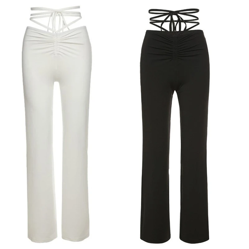 Solid Color Urban Style Boot Cut Pants High Waist Black White Vintage Skinny Pants Fashion Casual for Women Trousers
Solid Color Urban Style Boot Cut Pants High Waist Black White Vintage Skinny Pants Fashion Casual for Women Trousers