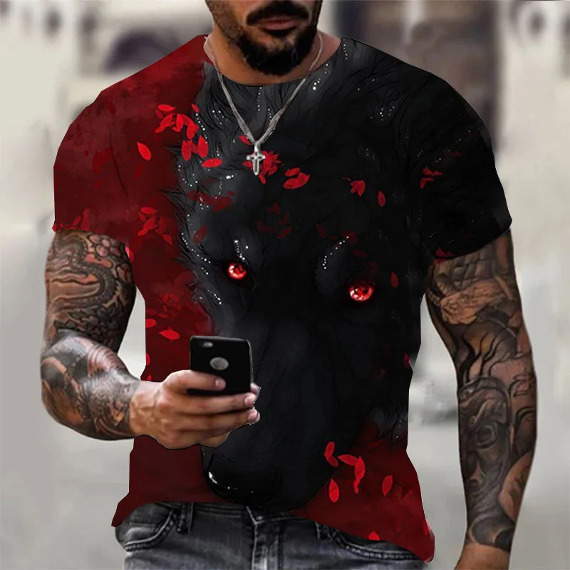 Summer Animal 3D Print T-shirt For Men Fashion Casual Loose T Shirt Oversize Round Neck Tshirt High Quality Street Sport Tops
Summer Animal 3D Print T-shirt For Men Fashion Casual Loose T Shirt Oversize Round Neck Tshirt High Quality Street Sport Tops