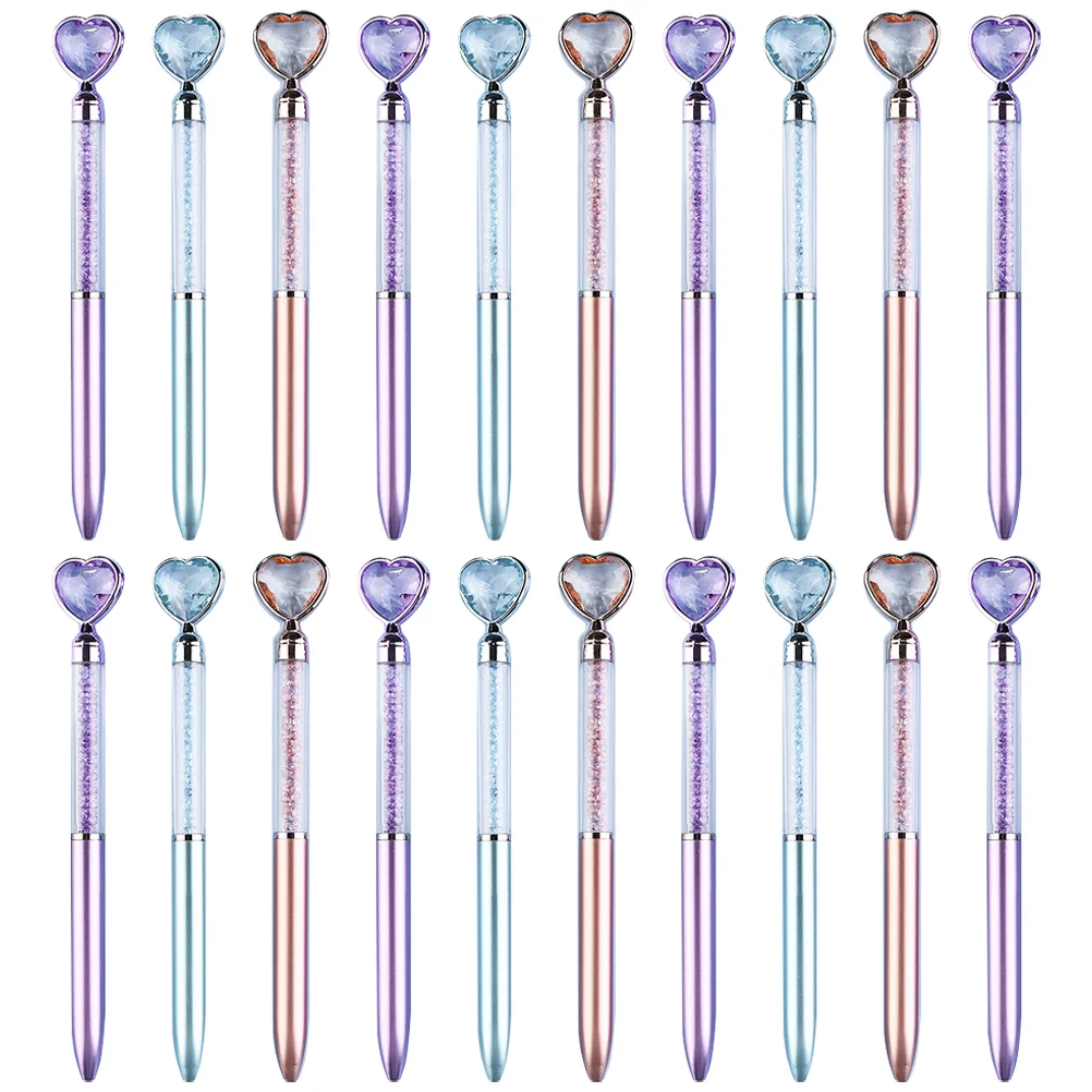 20pcs Peculiar Ballpoint Pens Multi-function Office Pens Heart Shape Pens for School
20pcs Peculiar Ballpoint Pens Multi-function Office Pens Heart Shape Pens for School