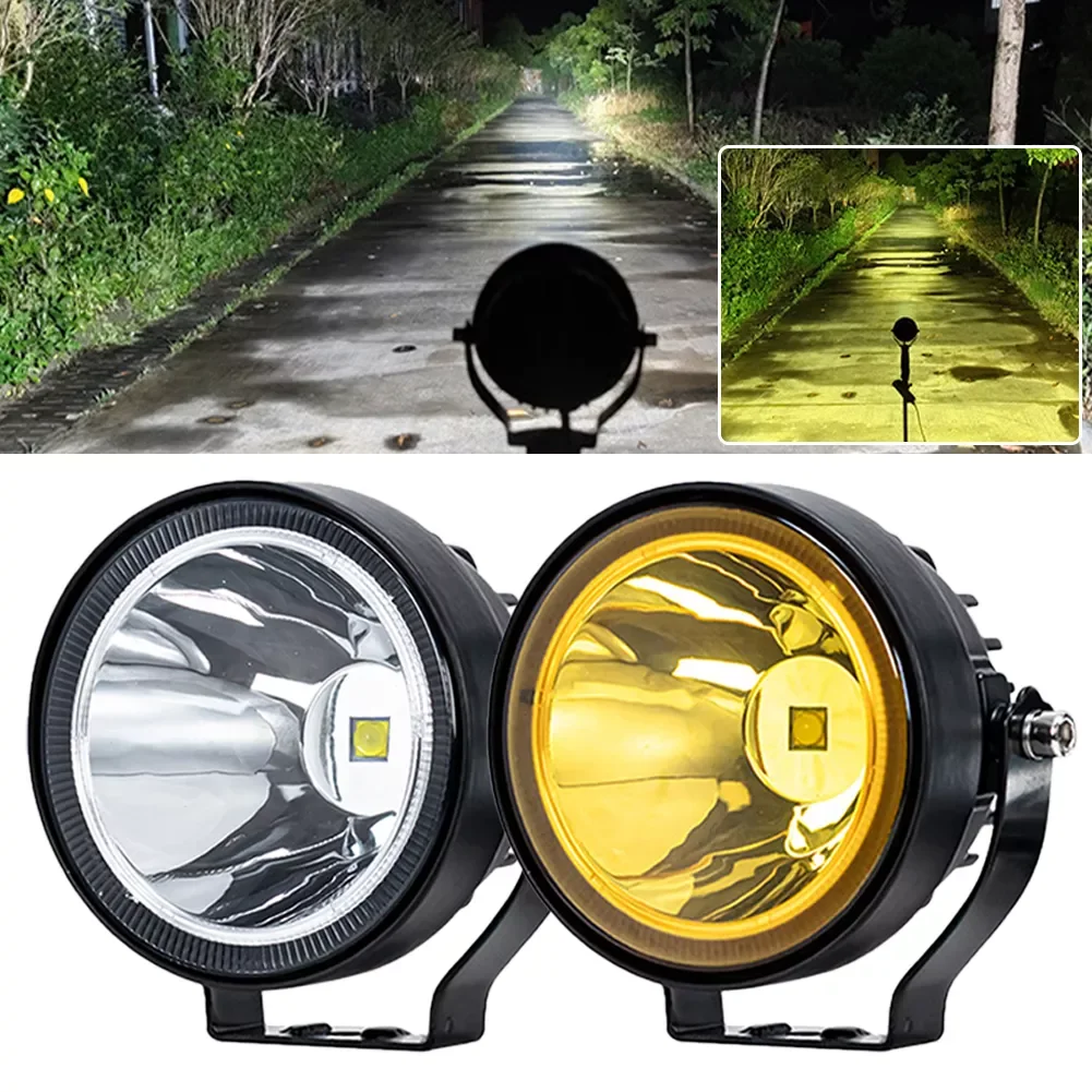 12-48V Motorcycle LED Spot Light Round Fog Lamp Spotlight Driving Work Light for Cars Trucks
12-48V Motorcycle LED Spot Light Round Fog Lamp Spotlight Driving Work Light for Cars Trucks