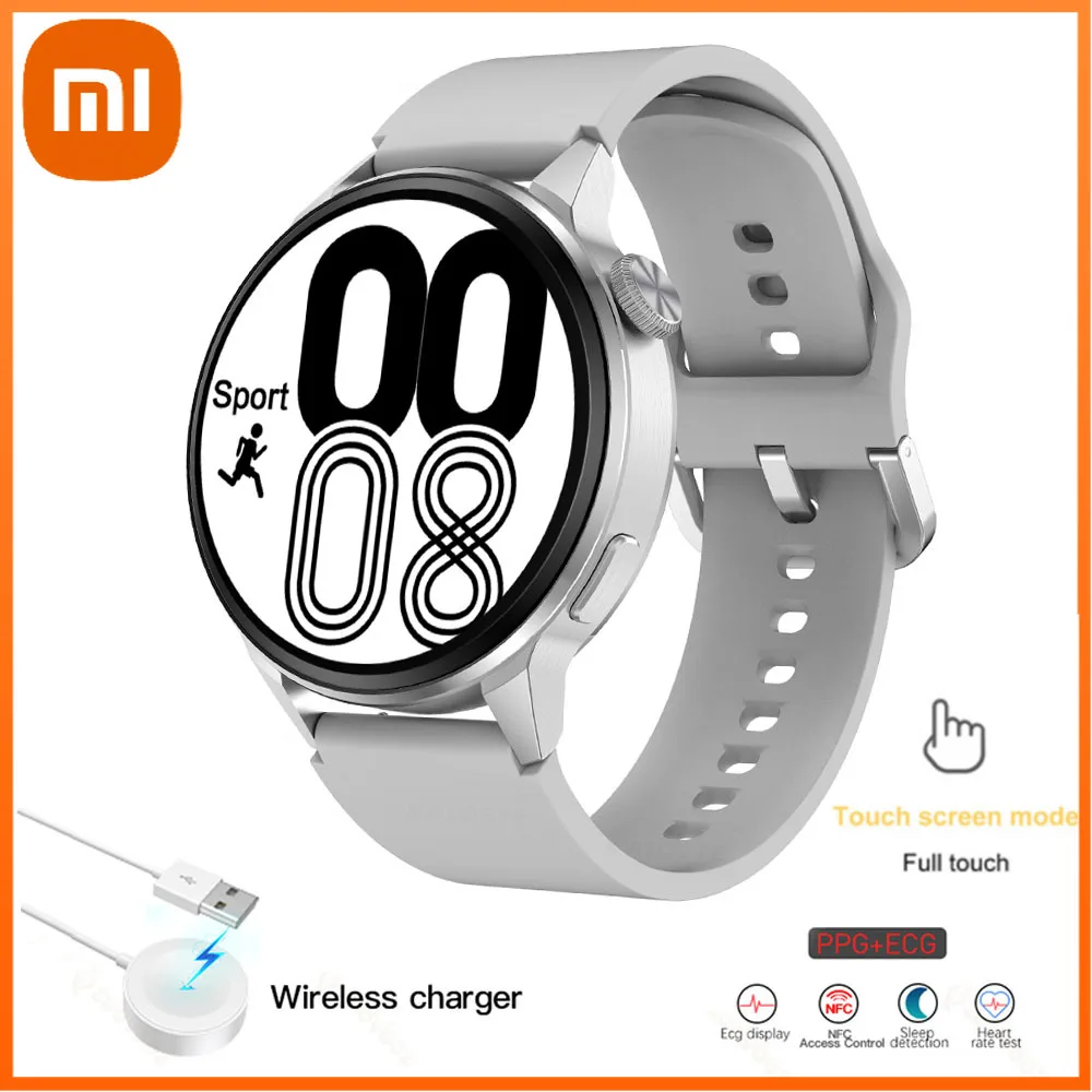 Xiaomi NFC Smart Watch Men Smart Bluetooth Call Sport GPS Track Smartwatch Women Heart Rate ECG PPG Smartwatch For Android ios
Xiaomi NFC Smart Watch Men Smart Bluetooth Call Sport GPS Track Smartwatch Women Heart Rate ECG PPG Smartwatch For Android ios