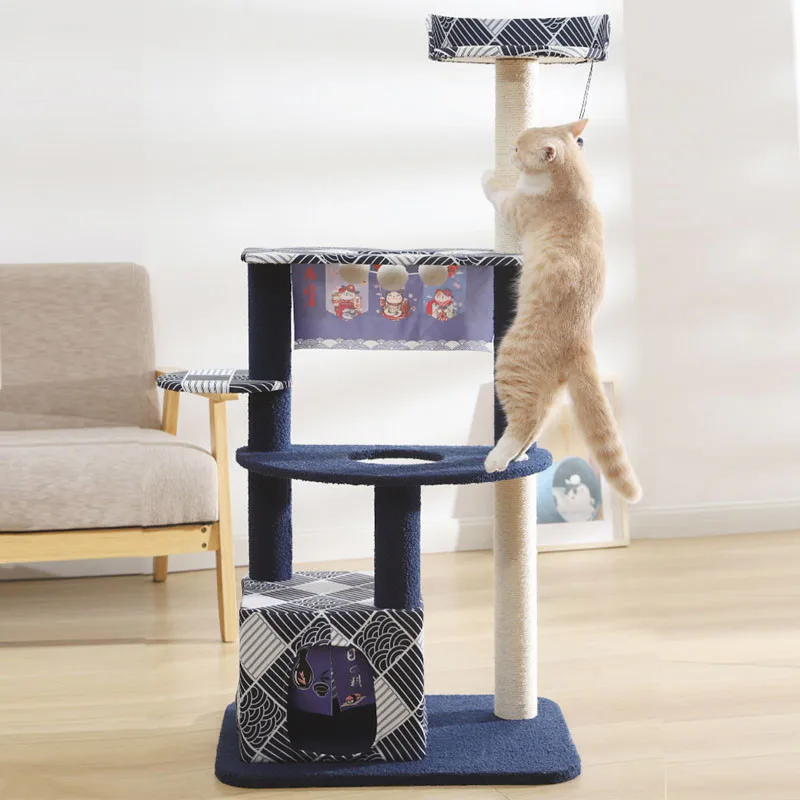 Cat Climbing Frame Shelf Large Litter Tree One Sisal Rope Toy Does Not Occupy Space Supplies Japanese Style Cat Accessories
Cat Climbing Frame Shelf Large Litter Tree One Sisal Rope Toy Does Not Occupy Space Supplies Japanese Style Cat Accessories