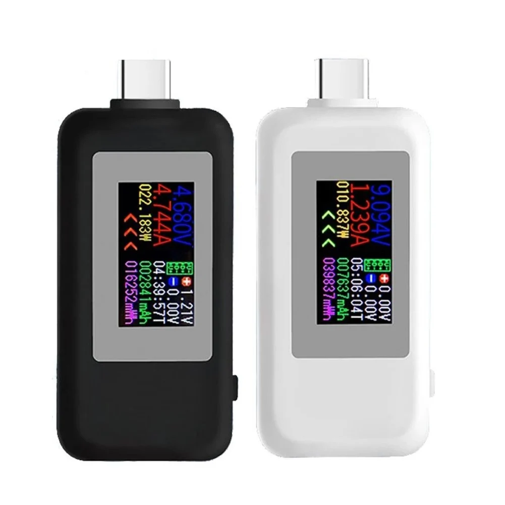 Multi-function Current Voltage Charging Type-C Tester Digital Monitor Cut-off Power Indicator Bank Charger Smart Voltage Meters
Multi-function Current Voltage Charging Type-C Tester Digital Monitor Cut-off Power Indicator Bank Charger Smart Voltage Meters