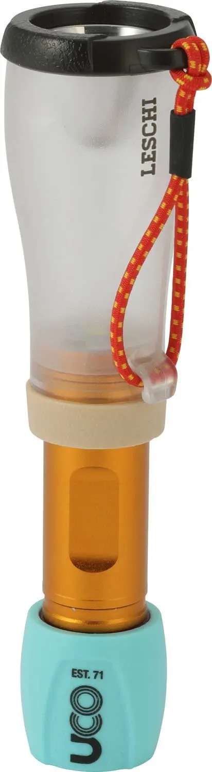 

Lanterna Leschi, lanterna de acampamento de 110 lúmens e lanterna LED alimentada por bateria com regulador de intensidade e est