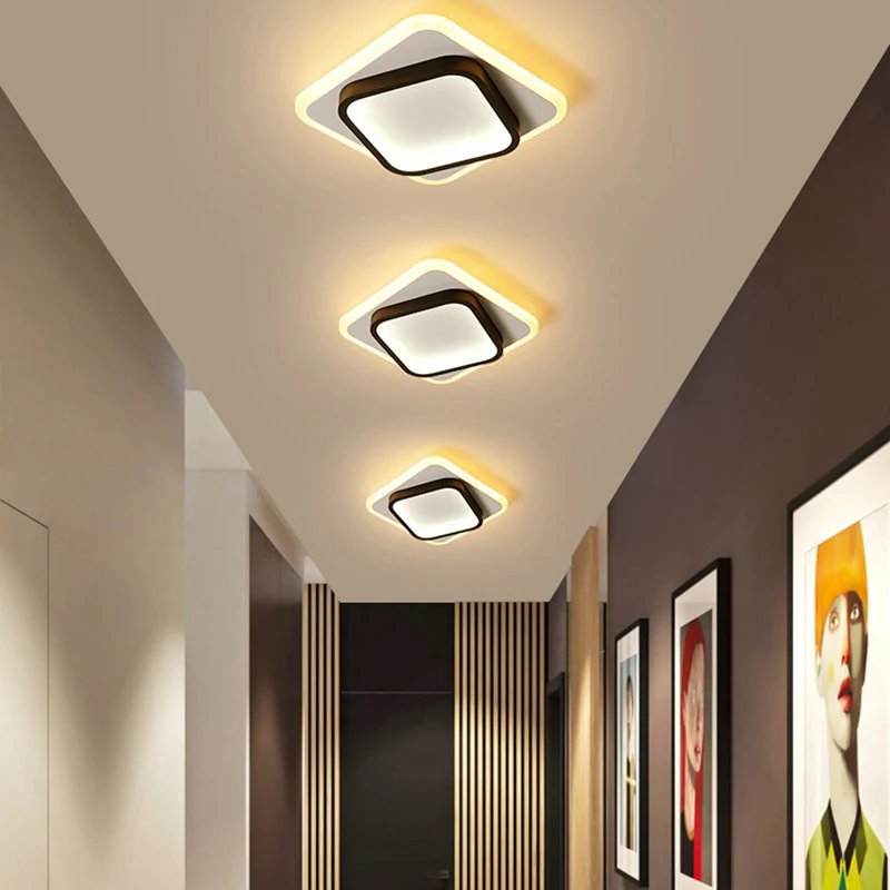 Porch LED Morden Ceiling Lamps Light for Hallway Bedroom Study Living Room Aisle Nordic Iron Home Decor Lighting Fixture Lustre
Porch LED Morden Ceiling Lamps Light for Hallway Bedroom Study Living Room Aisle Nordic Iron Home Decor Lighting Fixture Lustre