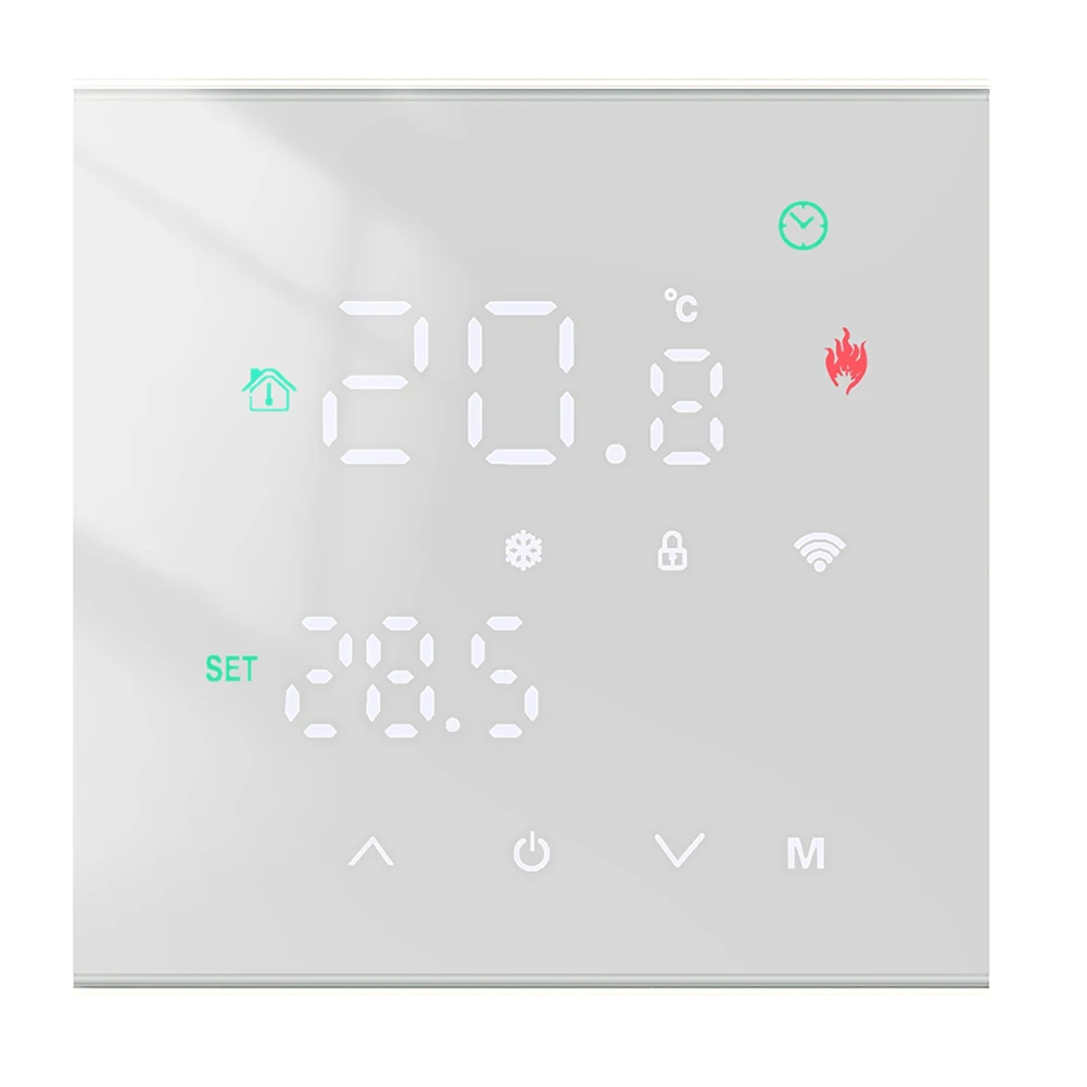 Control Switch Thermostat Temperature Controller Smart Temperature Controller for Tuya WiFi App Controlled Thermostat 3A/16A
Control Switch Thermostat Temperature Controller Smart Temperature Controller for Tuya WiFi App Controlled Thermostat 3A/16A