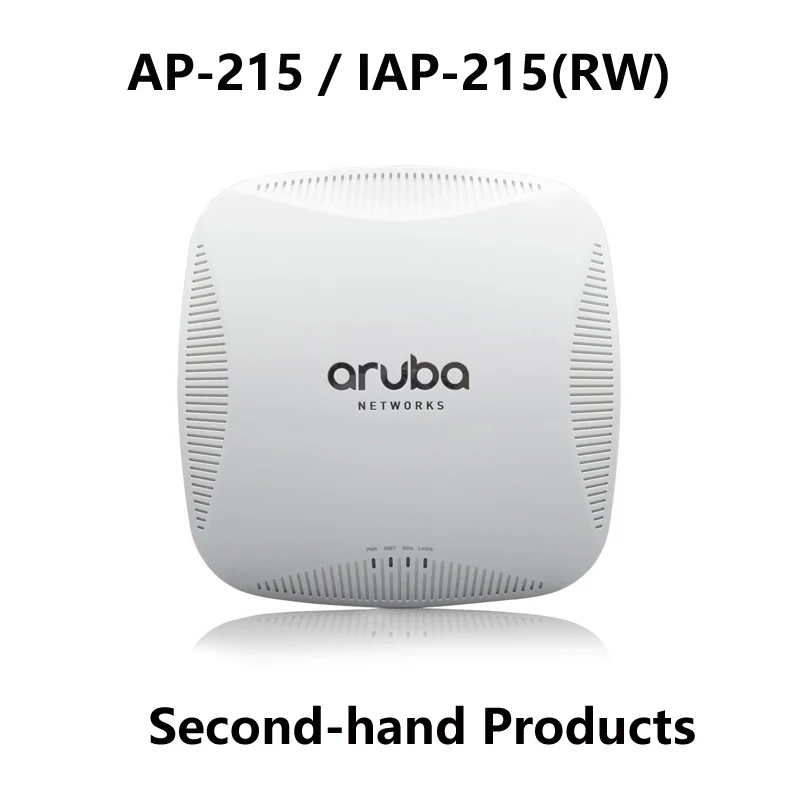 

Aruba Networks AP-215 IAP-215 (RW) APIN0215 Used 802.11AC WiFi 5 AP Dual Radio Integrated Antennas Wireless Access Point Wi-Fi