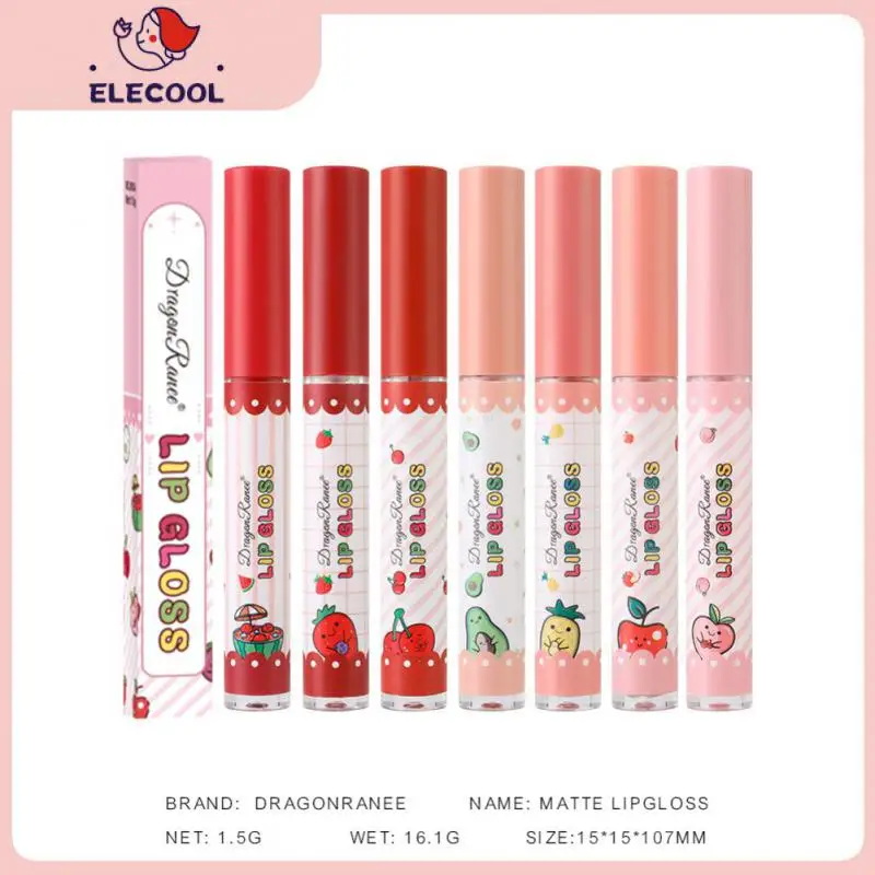Fruit Liquid Lipstick Long Lasting Lip Gloss Non-stick Cup Moisturizing Lip Tint Lips Makeup Velvet Matte 12 Colors Cosmetics
Fruit Liquid Lipstick Long Lasting Lip Gloss Non-stick Cup Moisturizing Lip Tint Lips Makeup Velvet Matte 12 Colors Cosmetics