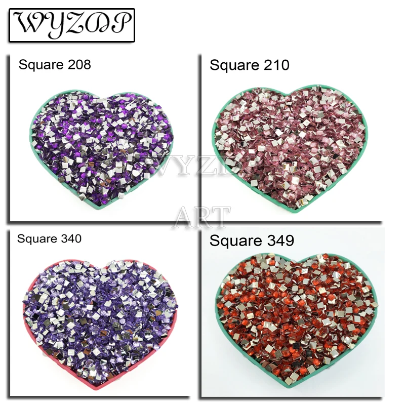 Crystal Drill Resin Shiny Colorful Square Crystal Stone Diamond Painting Embroidery Rhinestones Mosaic Diamond Art Decor 161-666
Crystal Drill Resin Shiny Colorful Square Crystal Stone Diamond Painting Embroidery Rhinestones Mosaic Diamond Art Decor 161-666