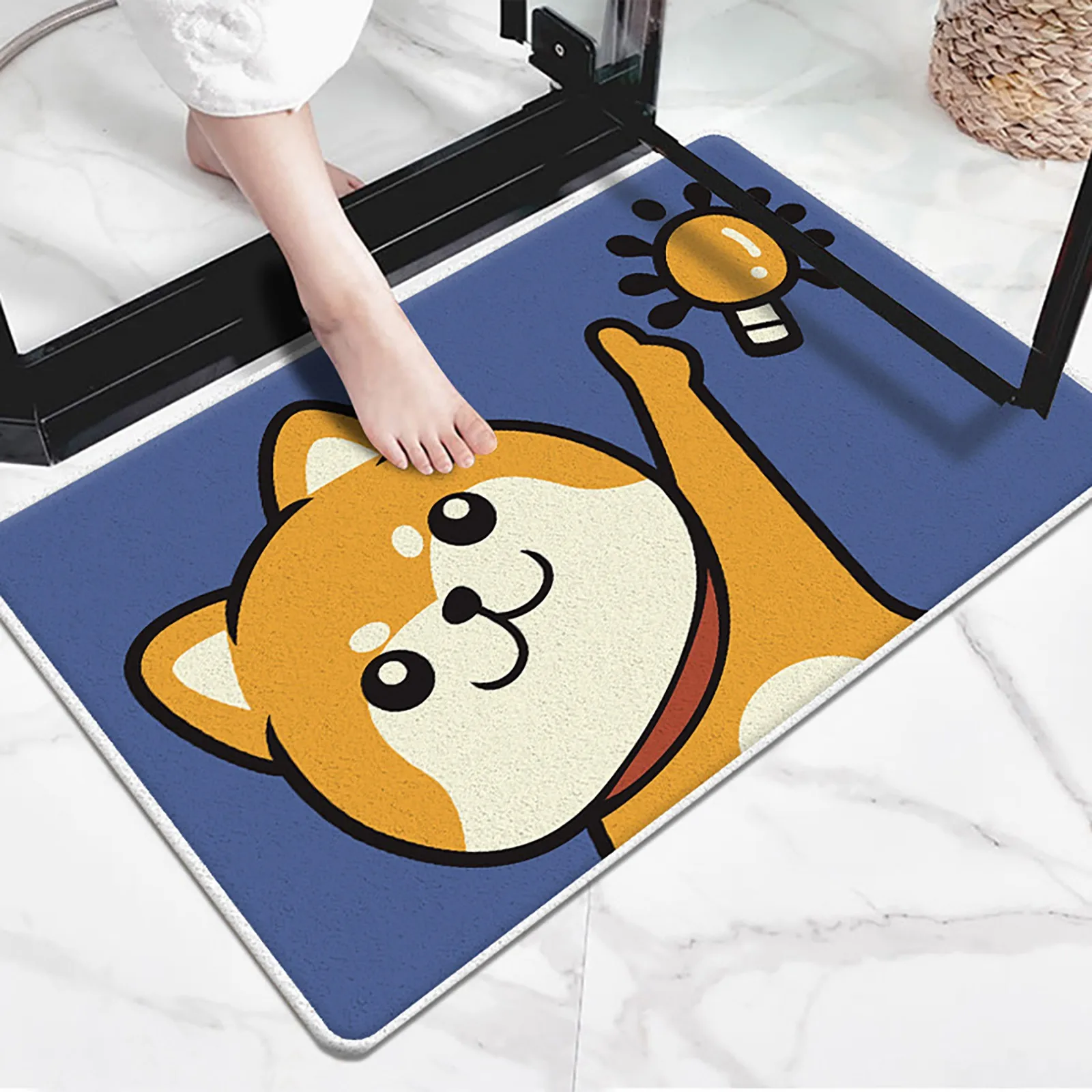 Christmas Dog Pet Mat Non Slip Cute Creative Animal Door Mat Suitable For Christmas Indoor And Outdoor Family Shag Carpet Rug
Christmas Dog Pet Mat Non Slip Cute Creative Animal Door Mat Suitable For Christmas Indoor And Outdoor Family Shag Carpet Rug