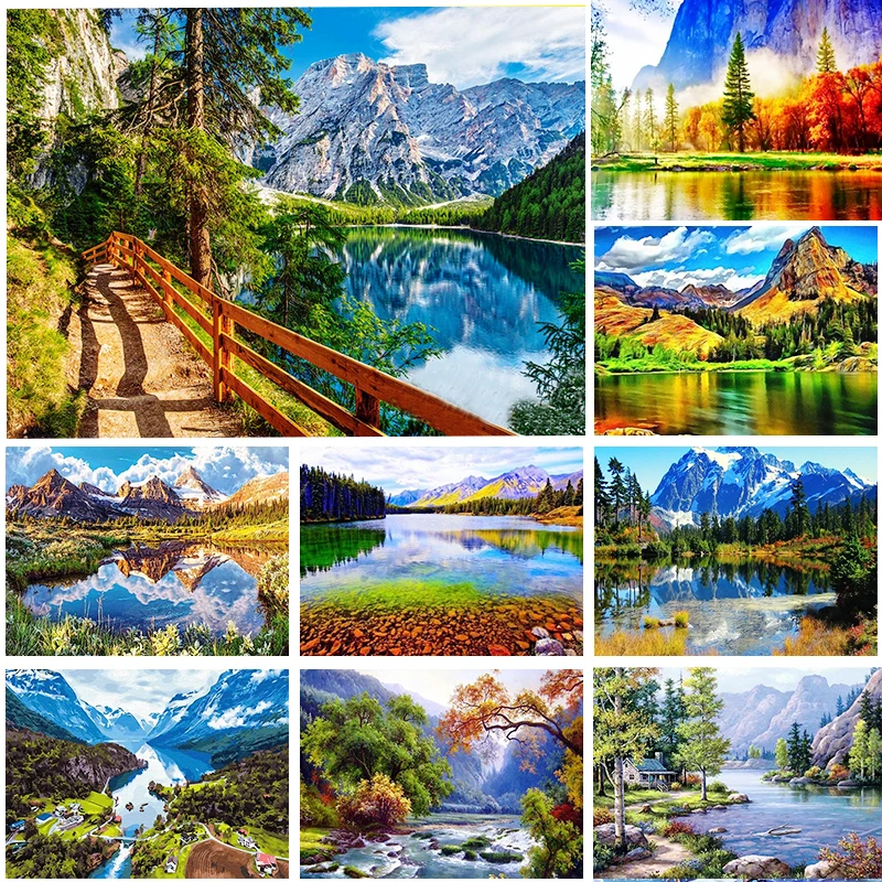 5D DIY Diamond Painting Landscape Diamond Mosaic Full Round Drill Cross Stitch Embroidery Kit Full Diamond Painting
5D DIY Diamond Painting Landscape Diamond Mosaic Full Round Drill Cross Stitch Embroidery Kit Full Diamond Painting