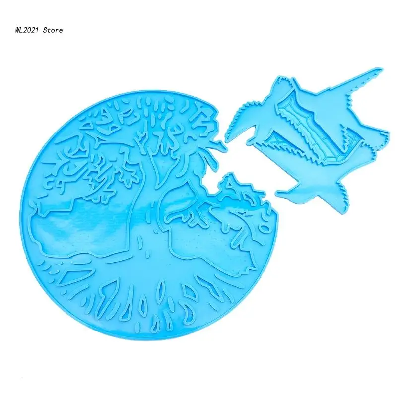Window Glass Decal Making Silicone Mold with Tree Birds Pattern DIY Resin Mold
Window Glass Decal Making Silicone Mold with Tree Birds Pattern DIY Resin Mold