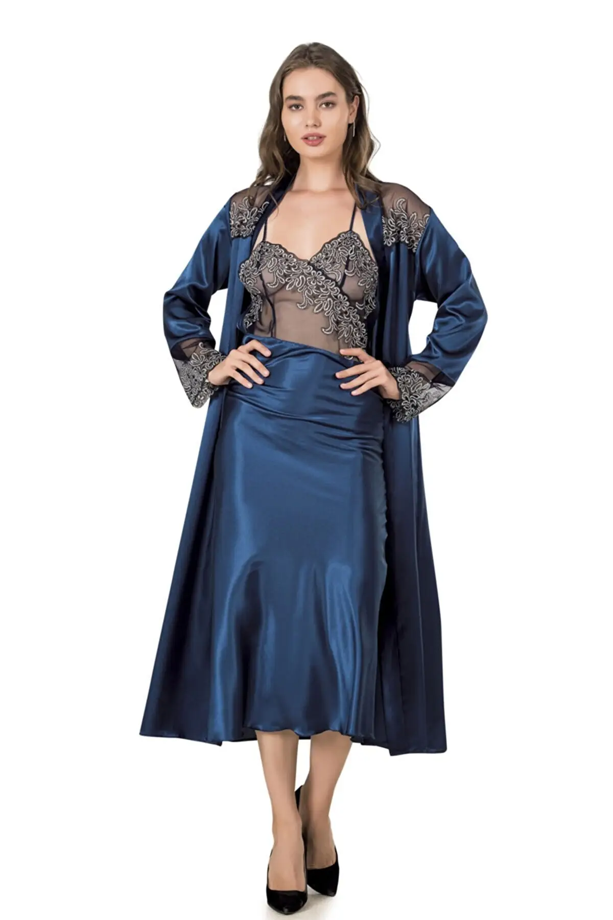 Dressing Gown Long Double dress Nightgown Set - 255 Bathrobe Peignoir Kimono Bride Sleepwear Nightgown Gown Gown
Dressing Gown Long Double dress Nightgown Set - 255 Bathrobe Peignoir Kimono Bride Sleepwear Nightgown Gown Gown