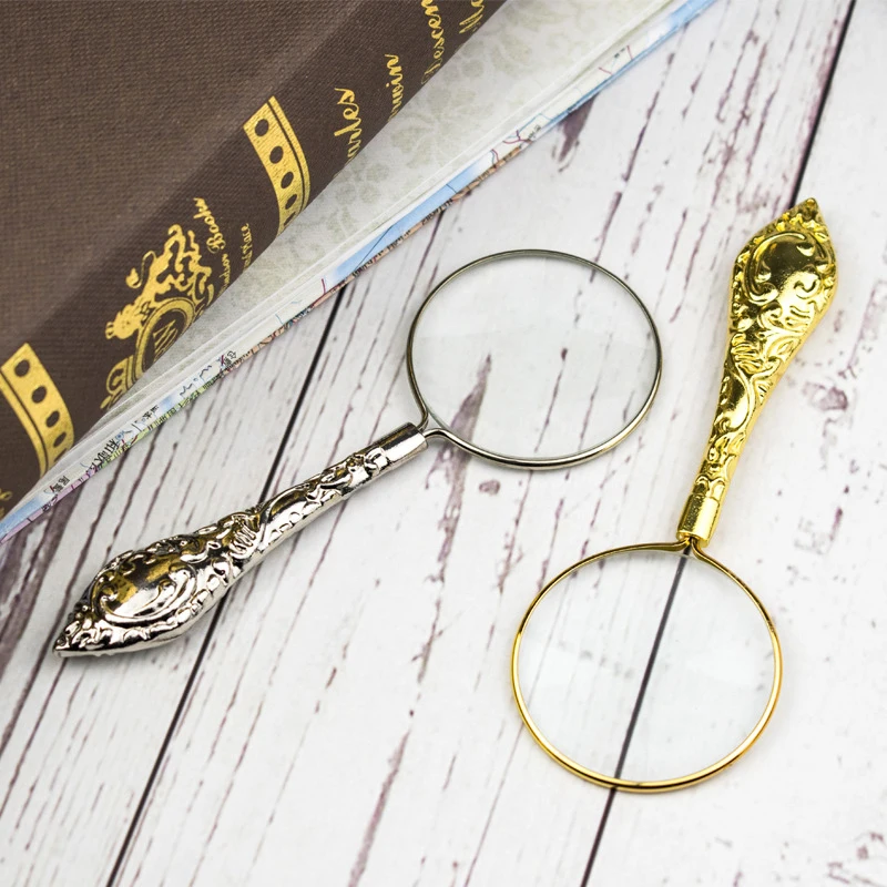 Retro 5X Magnifying Glass Handheld Magnifier Wooden Handle Optical Eye Loupe Magnifying Glass for Reading Home Decor Ornaments
Retro 5X Magnifying Glass Handheld Magnifier Wooden Handle Optical Eye Loupe Magnifying Glass for Reading Home Decor Ornaments